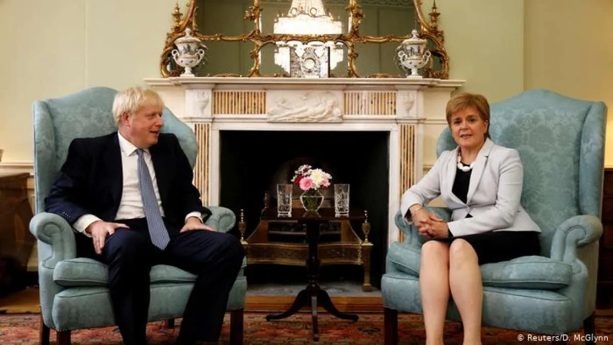Boris Johnson Disambut Dingin di Skotlandia