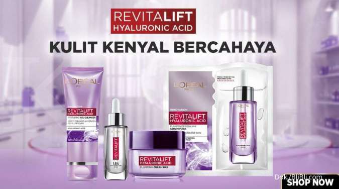 Promo Skincare dan Makeup (L'Oreal, Garnier, Maybelline), Ada Diskon Hingga 60%