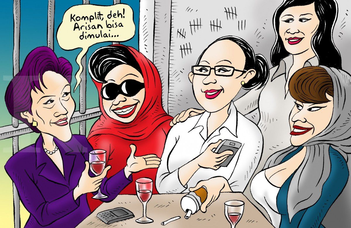 Bila Sosialita Ngumpul di tahanan