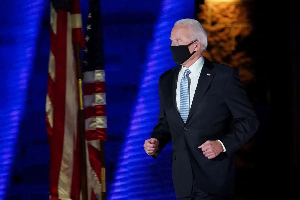 Pidato kemenangan Joe Biden: Warga AS memberi kemenangan yang meyakinkan