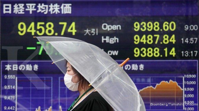 Bursa Asia dibuka di dua zona