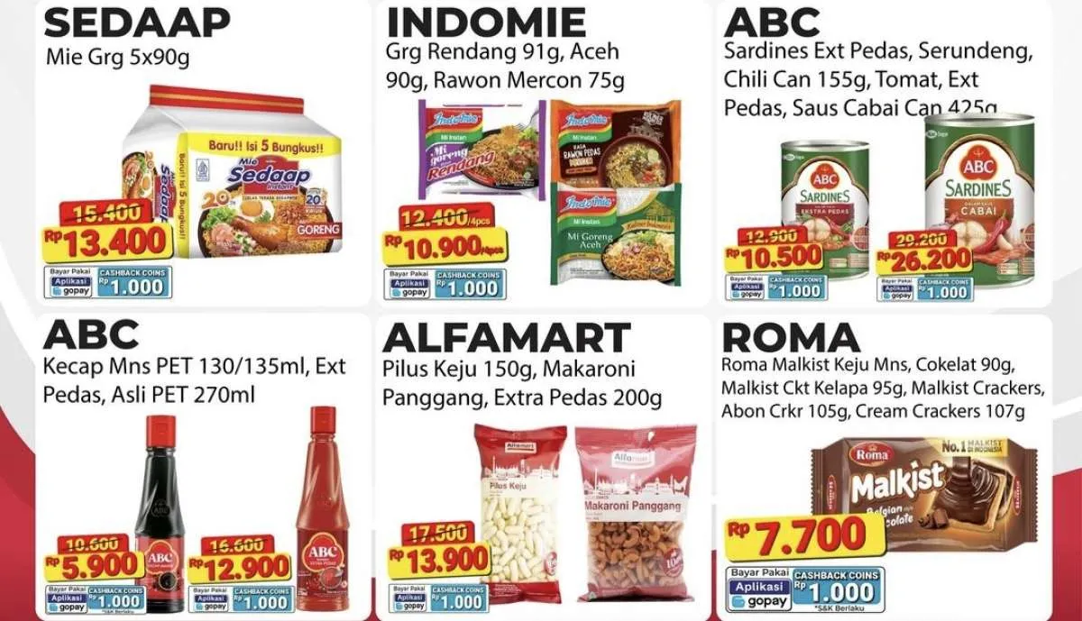Promo Alfamart Paling Murah Sejagat 16-23 November 2024, Indomie Beli 4 Lebih Murah!