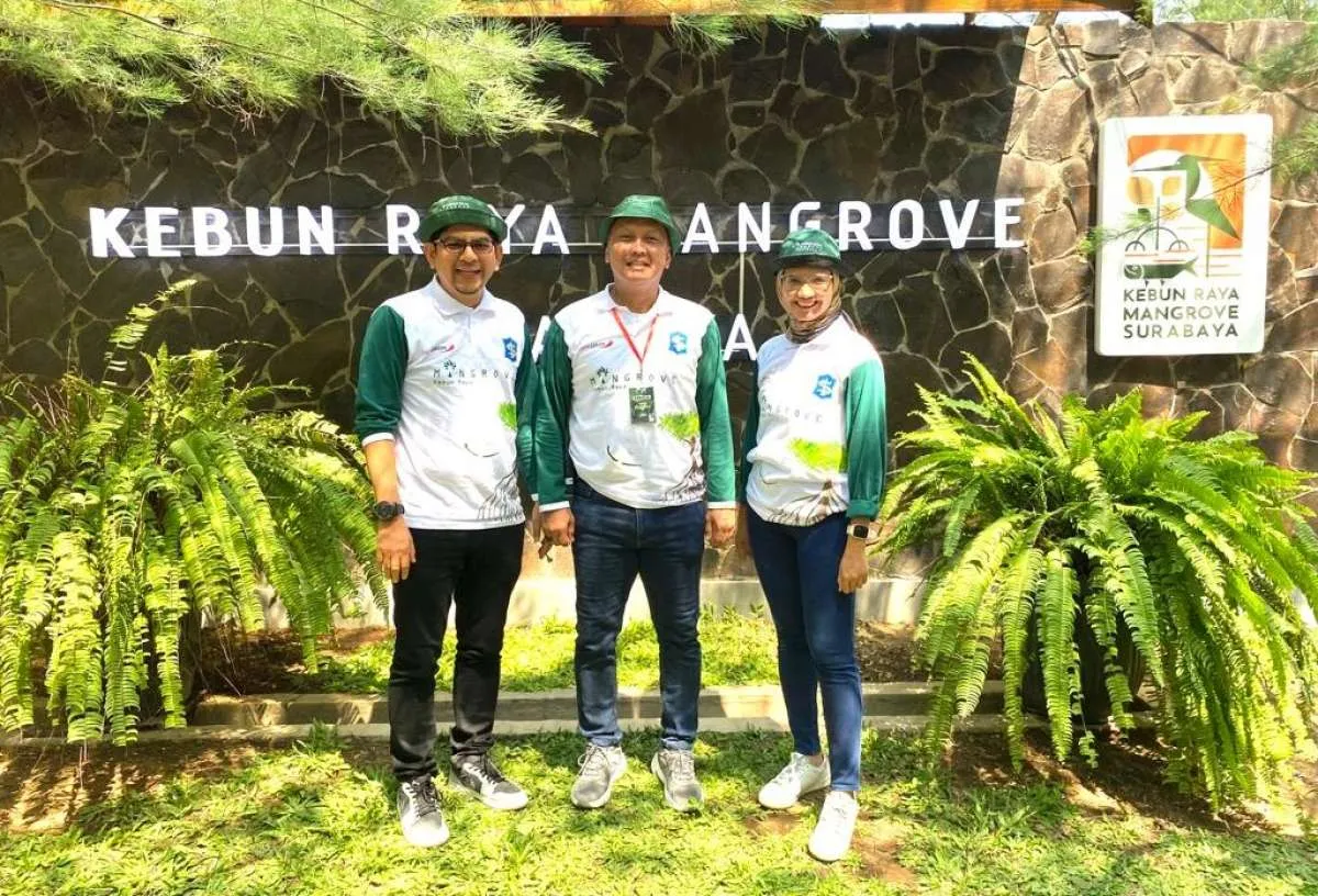 United Tractors &Pemkot Surabaya Meresmikan Kebun Mangrove Pertama di Indonesia