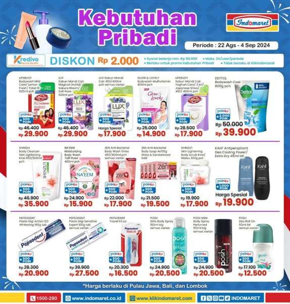 Promo Indomaret Super Hemat 22 Agustus-4 September 2024