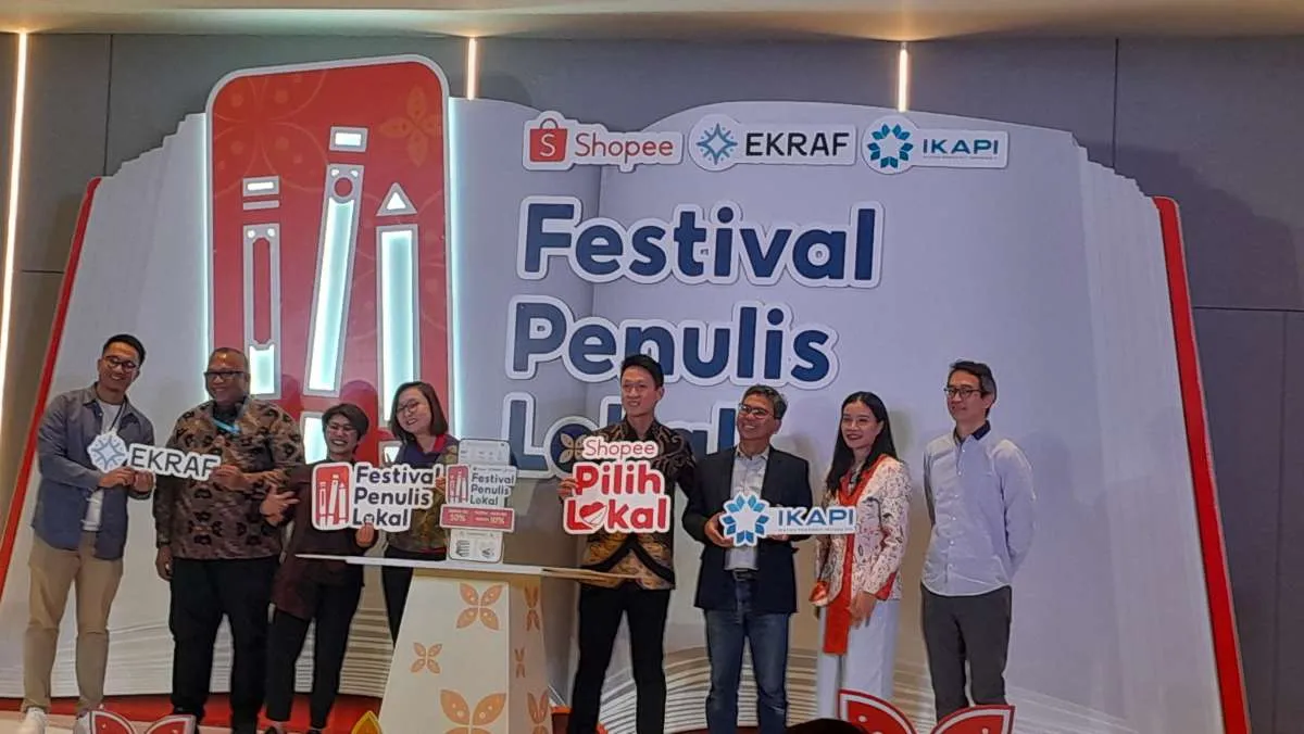 Dukung Literasi Baca dan Cegah Pembajakan, Shopee Gelar Festival Penulis Lokal