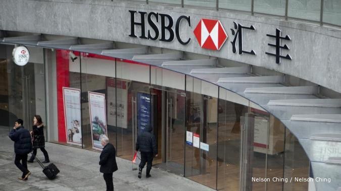 Laba HSBC anjlok 38% akibat tagihan pajak