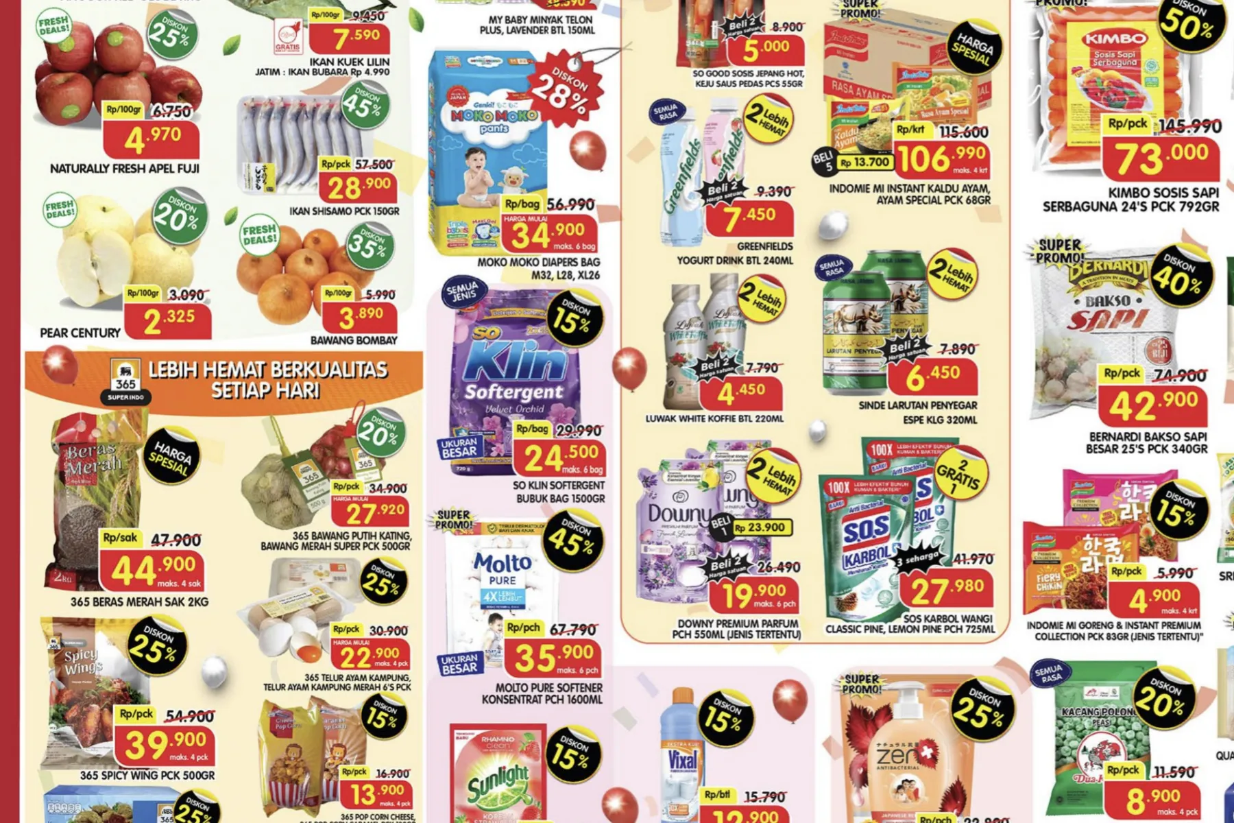 Promo Superindo Weekday Periode 25-28 Agustus 2025