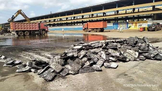 Di Balik Gundukan Tanah Merah, Ada Mesin Ekonomi Pulau Obi