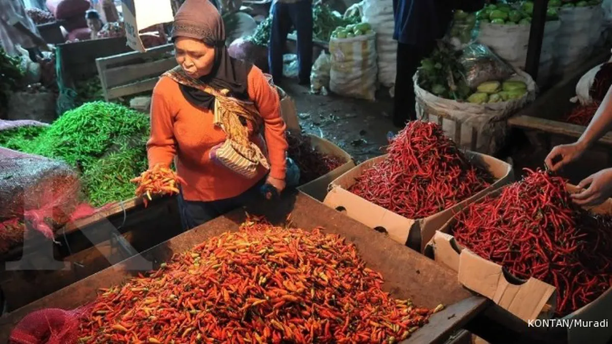 Tampak tanda-tanda paceklik di tanah surga