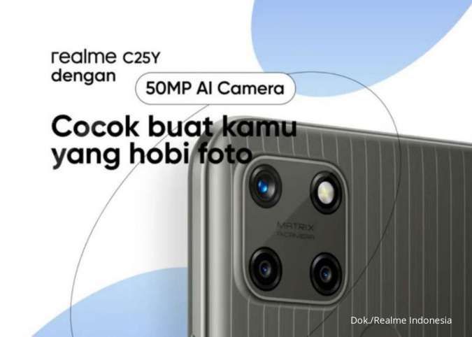Punya kamera 50MP, harga HP Realme C25 hanya Rp 2 jutaan