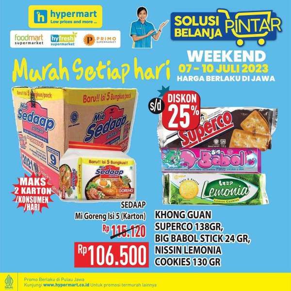 Katalog Promo JSM Hypermart Terbaru 7-10 Juli 2023