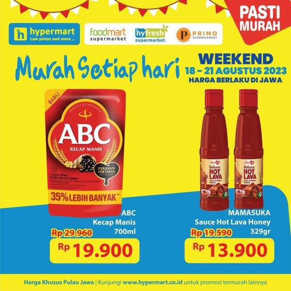 Katalog Promo JSM Hypermart Terbaru 18-21 Agustus 2023