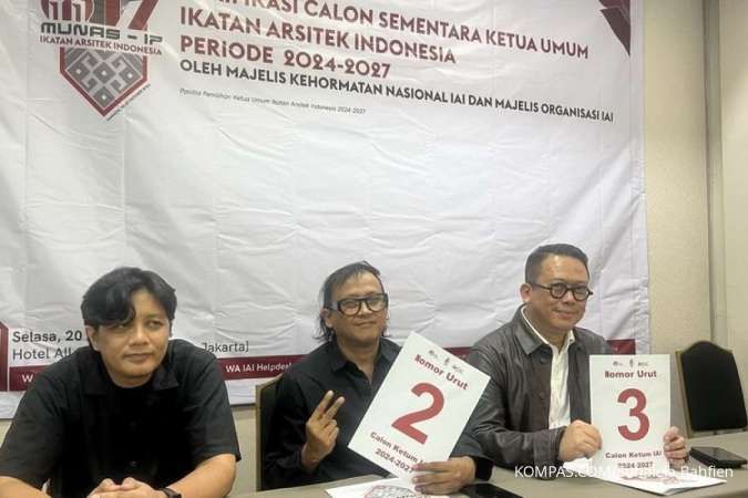 Ini 3 Calon Ketua Umum Ikatan Arsitek Indonesia (IAI)