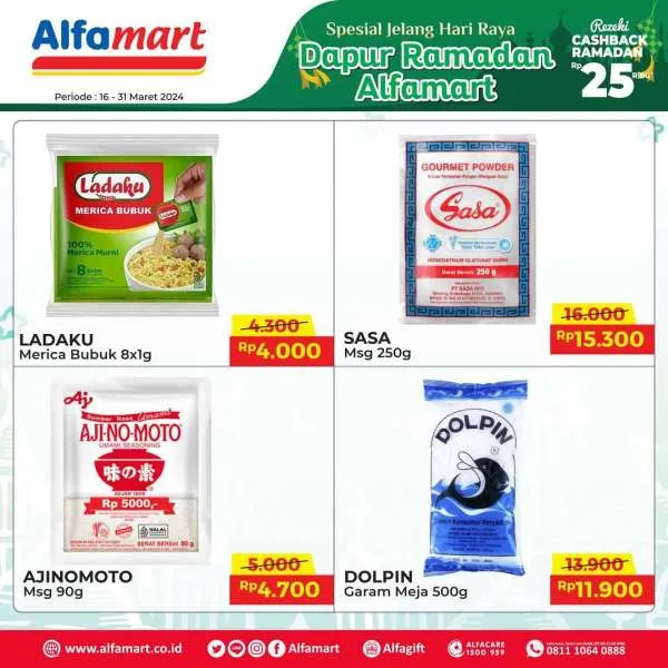 Promo Alfamart Jelang Hari Raya Periode 16-31 Maret 2024