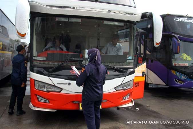 Persiapan Lebaran 2026, Kemenhub Catat 1.645 Bus Dilarang Operasi Saat Rampcheck