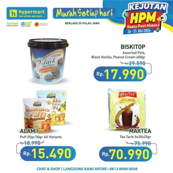 Promo JSM Hypermart Hyper Diskon Weekend Periode 26-29 Juli 2024