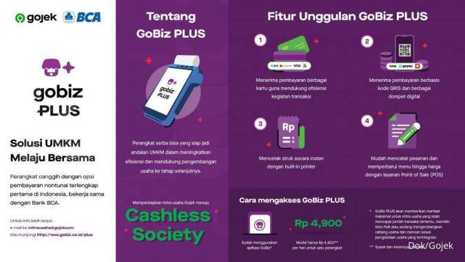 Gojek Gandeng BCA Luncurkan GoBiz PLUS, Satu Perangkat Serba Bisa, Dukung Pelaku UMKM Melaju Bersama