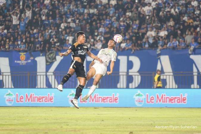 Persib Bandung vs Dewa United Imbang 1-1 di Piala Presiden 2025