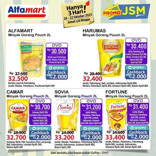 Katalog Promo JSM Alfamart Terbaru 20-22 Oktober 2023