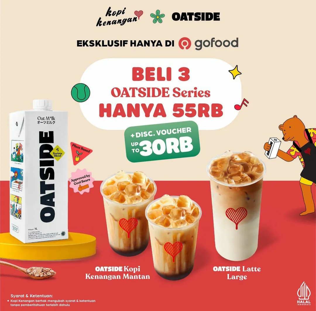 Kopi Kenangan x GoFood Oastside