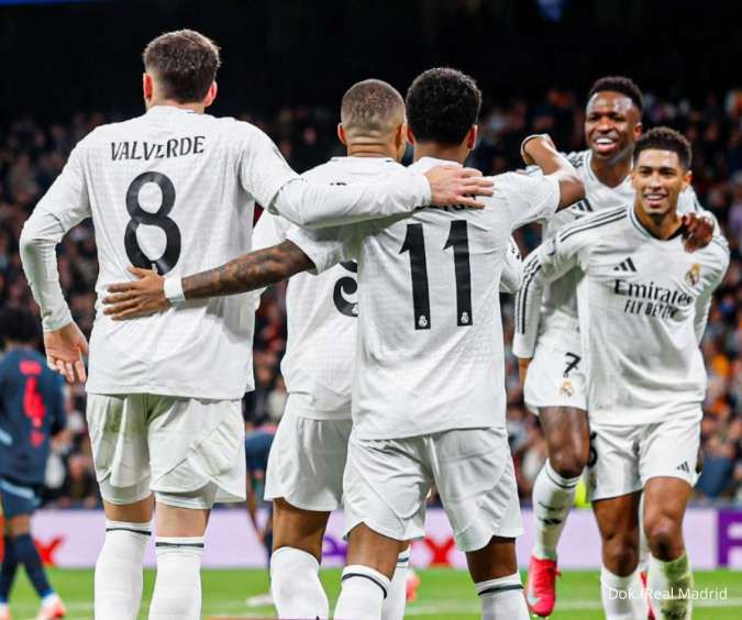 Real Madrid Hadapi Man City di Babak Playoff Liga Champions