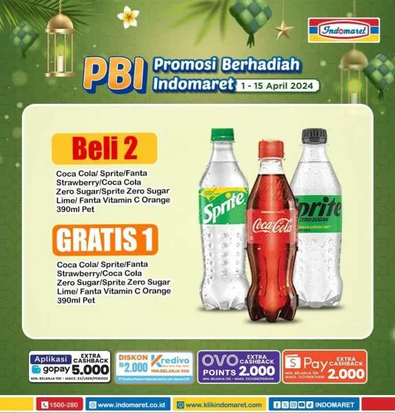 Promo Berhadiah Indomaret Periode 1-15 April 2024
