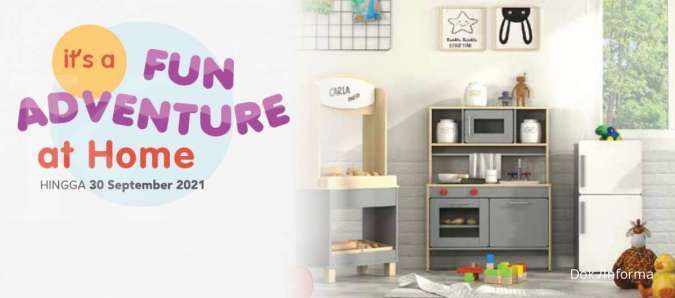 Promo Furnitur Anak Informa September 2021, Bermain dan Istirahat Makin Nyaman