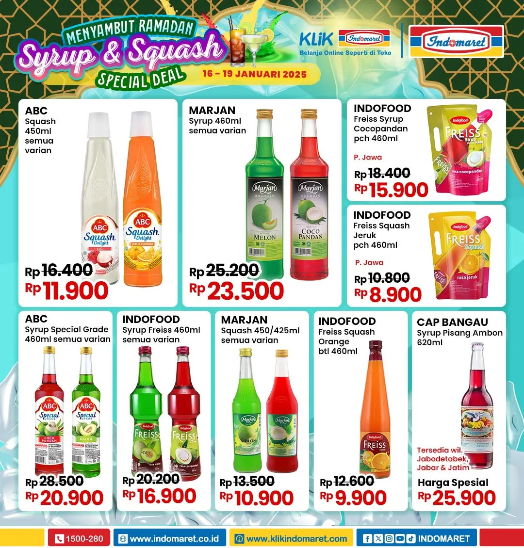 Promo Indomaret Sambut Ramadan Periode 16-19 Januari 2025