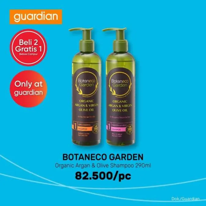 Promo Guardian Beli 2 Gratis 1 Periode s/d 20 April 2022