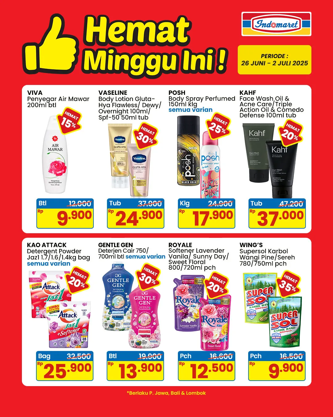 Promo Indomaret 26 Juni-2 Juli 2025 Hemat Minggu Ini