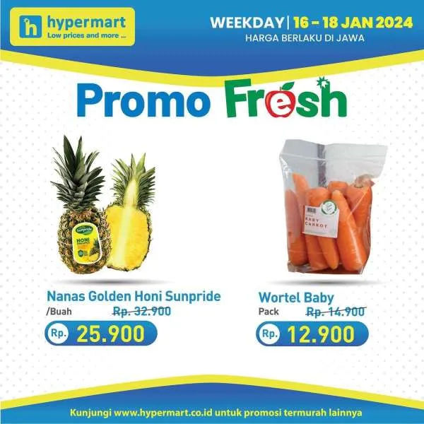 Promo Hypermart Hyper Diskon Weekday Periode 16-18 Januari 2024