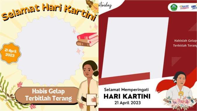 54 Twibbon Hari Kartini 2023, Peringatan Sejarah Perjuangan Emansipasi Wanita 