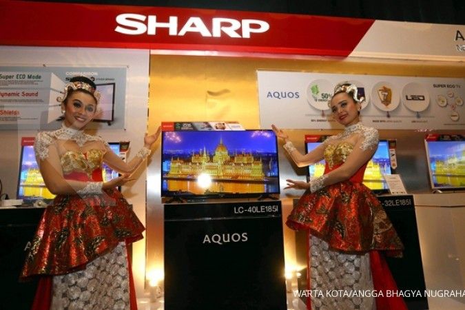 Genjot penjualan, Sharp luncurkan LED TV