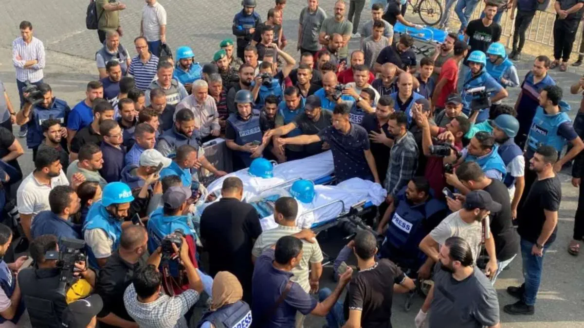 Brutal! Enam Jurnalis Palestina Tewas saat Israel Membom Gaza Membabibuta