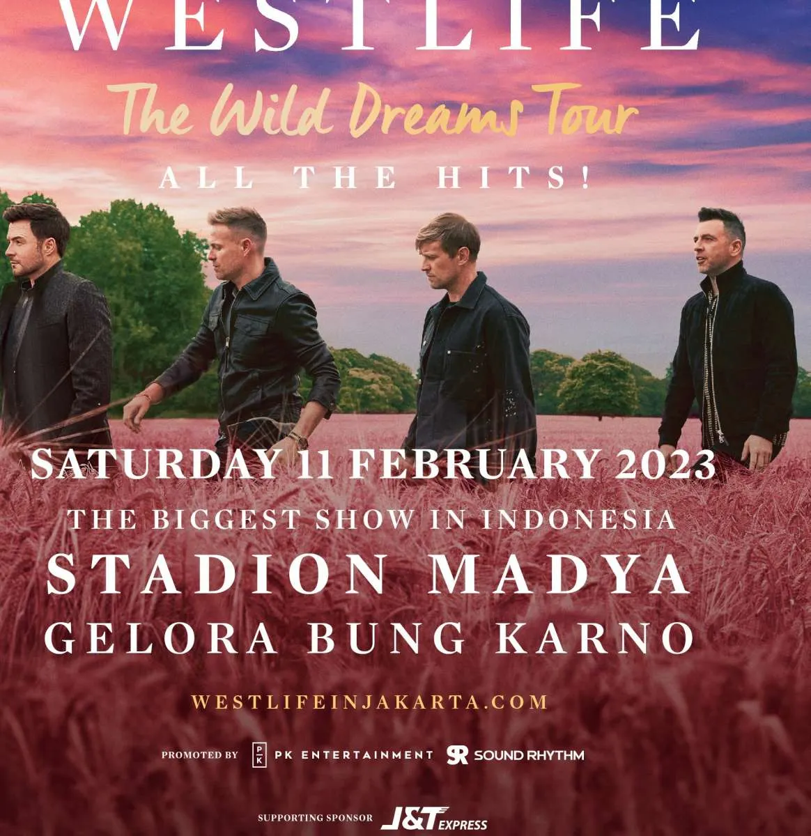  J&T Express Hadirkan Kesempatan bagi Para Pecinta Musik NontonWestlifeBarengJNT
