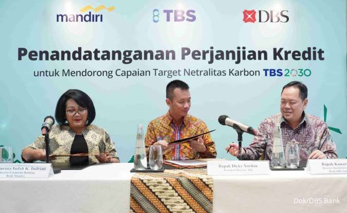  PT Bank Mandiri Tbk &PT Bank DBS Indonesia Beri Kredit untuk PT TBS Energi Utama Tbk