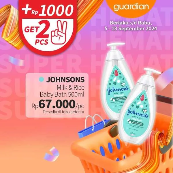 Promo Guardian Super Hemat Periode 5-18 September 2024