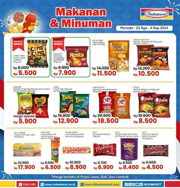 Promo Indomaret Super Hemat Periode 22 Agustus-4 September 2024