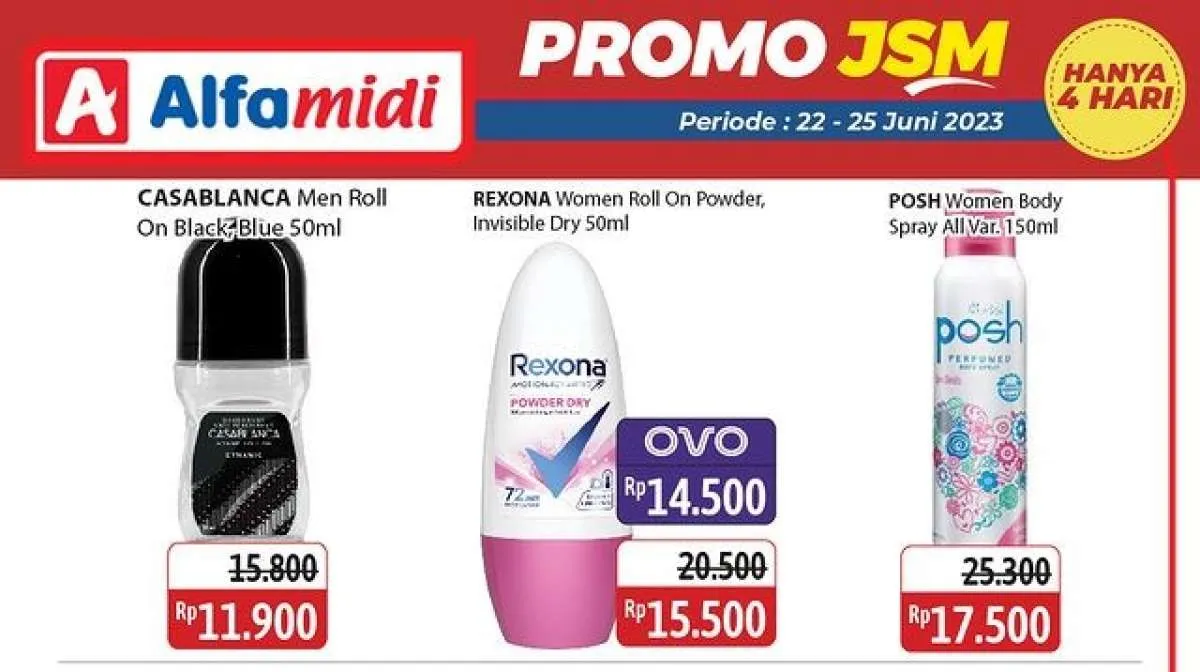 Katalog Promo JSM Alfamidi Hanya 4 Hari Periode 22-25 Juni 2023, Cek di Sini!