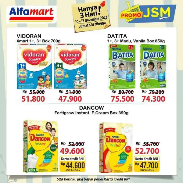 Katalog Promo JSM Alfamart Terbaru 10-12 November 2023