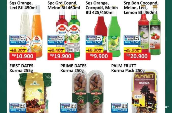 Promo JSM Alfamart 14-16 Februari 2025, Aneka Kurma-Sirup Harga Spesial