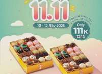 Promo 11.11 JCO sampai 12 November, 3 Pilihan Paket Donuts Harga Spesial