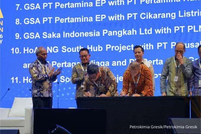 Petrokimia Gresik Amankan Pasokan Gas Jangka Panjang 