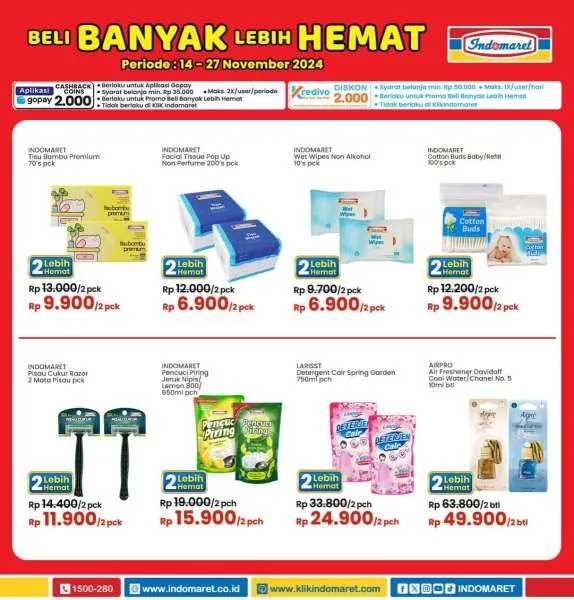 Promo Indomaret Super Hemat Periode 14-27 November 2024