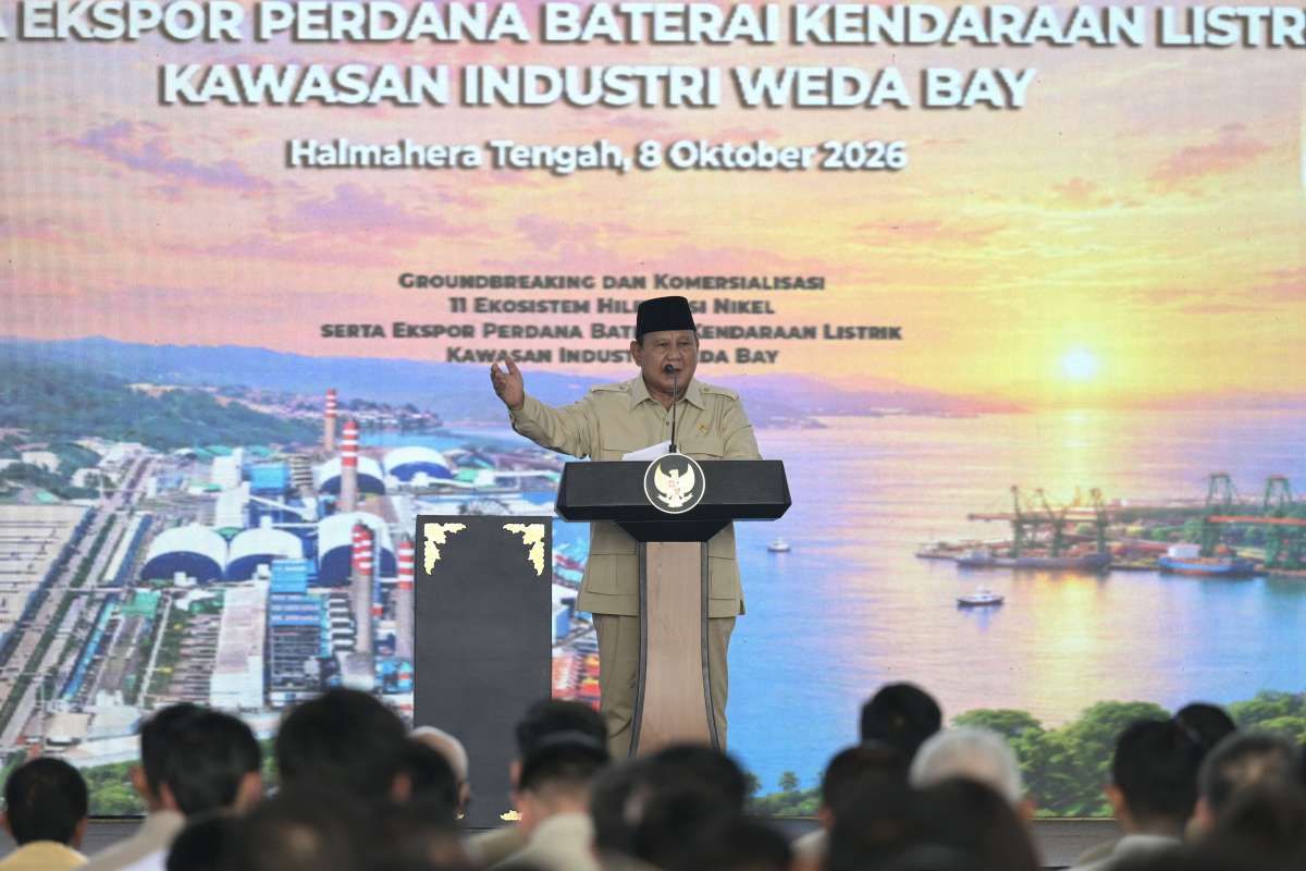 11 Proyek Hilirisasi  Rp 180 Triliun Diresmikan
