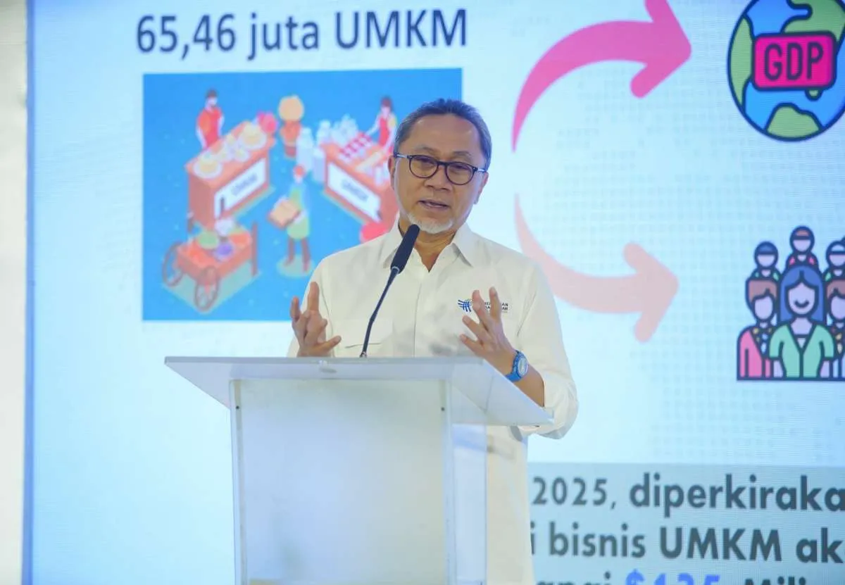 Mendag Zulkifli Hasan Kunjungi Koperasi Susu di Bandung Barat, UMKM Fondasi Ekonomi