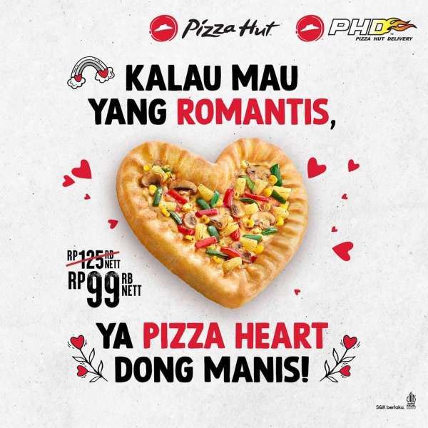 Promo Pizza Hut Romantis Bulan Februari 2023