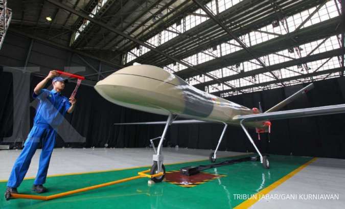 Keren, Indonesia targetkan produksi massal drone militer 2022