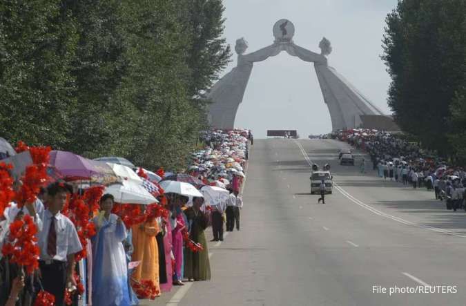 Korea Utara Hancurkan Monumen Persatuan dengan Korea Selatan