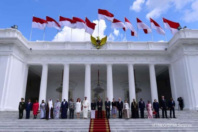 Presiden Jokowi Terima Surat Kepercayaan dari 11 Duta Besar Negara Sahabat